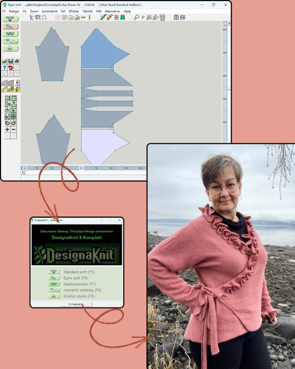 Utsolgt: Design og strikk ditt eget plagg med DesignaKnit - Bilde 4