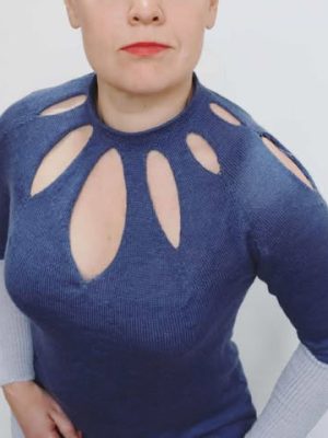 Kurs: Hullete strikk med strikkemaskin